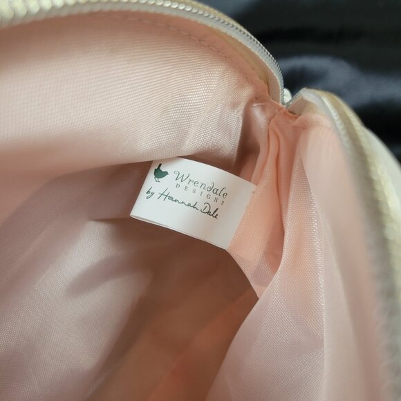 Wrendale Designs Cosmetics Bag Little Tweets Bird Flowers Wren by Hannah Dale - Picture 10 of 15